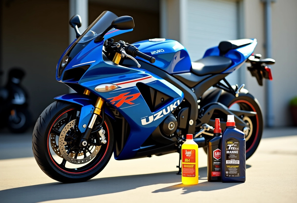 gsx-r 600 r entretien